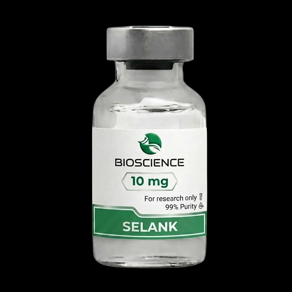 Selank research vial